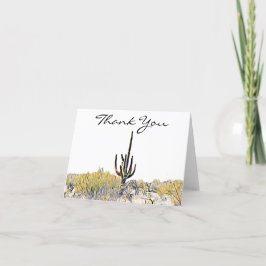 Arizona Saguaro Cactus Bedankt