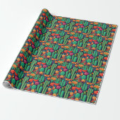 Arizona Saguaro Cactus Cadeaupapier (Uitgerold)