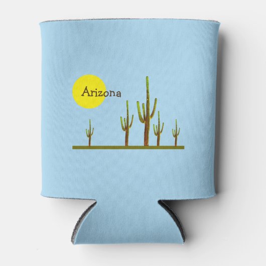 Arizona Saguaro Cactus Koelbox Blikjeskoeler (Voorkant)