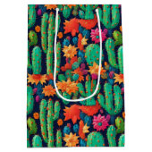 Arizona Saguaro Cactus Medium Cadeauzakje (Achterkant)