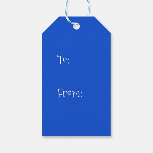 Arizona Saguaro Cactus Personalized Gift Label Cadeaulabel (Achterkant)