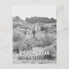  Arizona Saguaro Cactus Picacho Peak Park Briefkaart