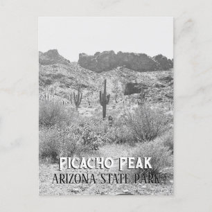  Arizona Saguaro Cactus Picacho Peak Park Briefkaart