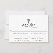 Arizona Saguaro Cactus Response Kaart (Voorkant)