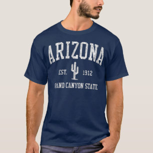 Arizona  Saguaro Cactus Sportontwerp T-shirt