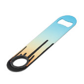 Arizona. Saguaro Sunset Speed Flessenopener (Achterkant Gekanteld)