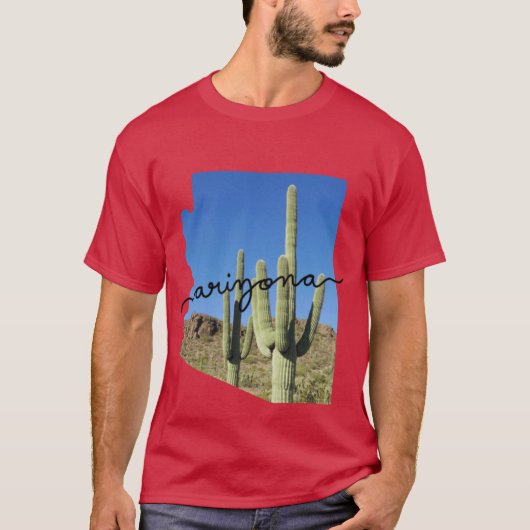 Arizona Saguaros oversized T-shirt (Voorkant)