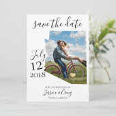Arizona Save The Date Kaart (Staand voorkant)