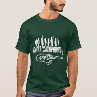 Arizona Saxophone Red T-shirt