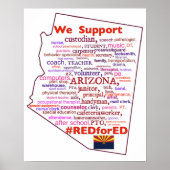 Arizona School Support Poster (Voorkant)