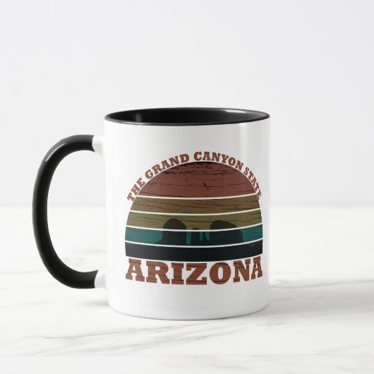 Arizona sedona Grand canyon landschap retro Mok (Links)