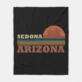 Arizona Sedona landschap als  Fleece Deken
