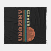 Arizona Sedona landschap als  Fleece Deken (Voorkant (Horizontaal))