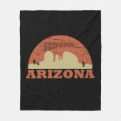 Arizona Sedona landschap als  Fleece Deken (Voorkant)