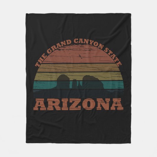 Arizona Sedona landschap als  Fleece Deken (Voorkant)