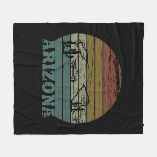 Arizona Sedona landschap als Fleece Deken (Voorkant (Horizontaal))