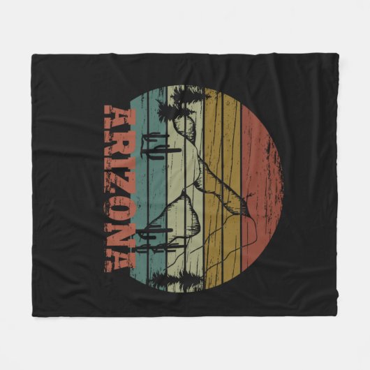 Arizona Sedona landschap als  Fleece Deken (Voorkant (Horizontaal))