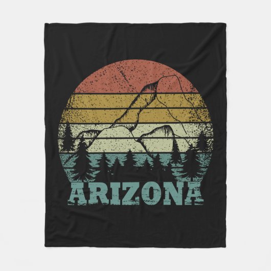 Arizona Sedona landschap als  Fleece Deken (Voorkant)