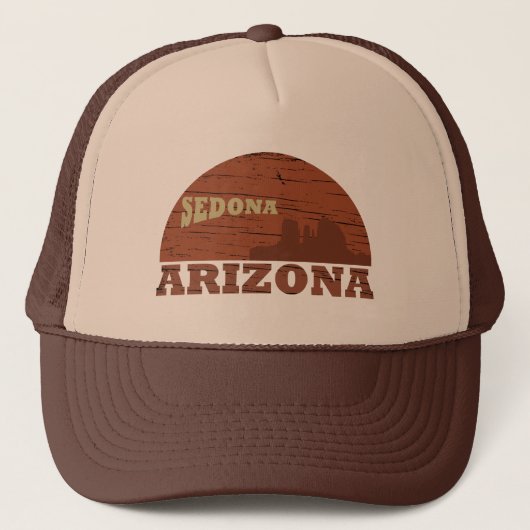 Arizona Sedona landschap als  Trucker Pet (Voorkant)