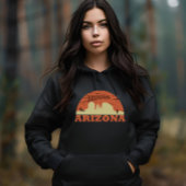 Arizona sedona landschap  az retro hoodie