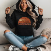 Arizona Sedona landschap  az retro Hoodie