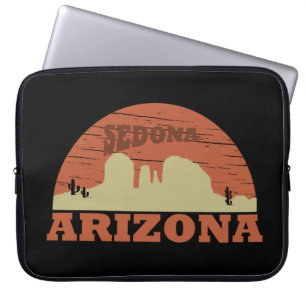 Arizona sedona landschap az retro laptop sleeve