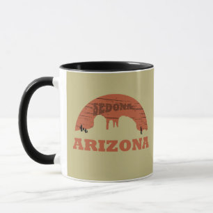 Arizona sedona landschap  az retro mok
