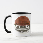 Arizona Sedona landschap  az retro Mok (Links)