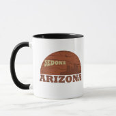Arizona Sedona landschap  az retro Mok (Links)