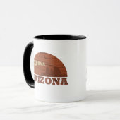 Arizona Sedona landschap  az retro Mok (Voorkant links)
