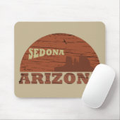 Arizona sedona landschap  az retro muismat (Met muis)