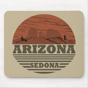 Arizona sedona landschap  az retro muismat