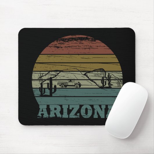 Arizona sedona landschap  az retro muismat (Met muis)