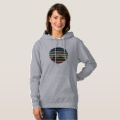Arizona Sedona landschap az zonsondergang retro Hoodie (Voorkant volledig)