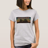 Arizona Sedona landschap  az zonsondergang retro T-shirt (Voorkant)