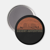 Arizona Sedona woestijnlandschap zonsondergang  Magneet (Voorkant / Achterkant)