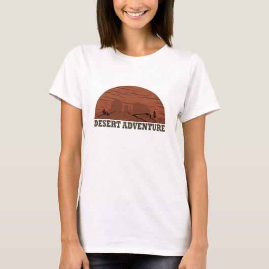 Arizona Sedona woestijnlandschap zonsondergang  T-shirt (Voorkant)