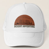 Arizona Sedona woestijnlandschap zonsondergang  Trucker Pet (Voorkant)