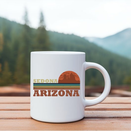 Arizona Sedona  zonsondergang az retro Mok