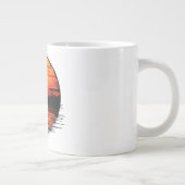 Arizona Sedona  zonsondergang retro az Koffie Mok (Rechts)