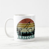 Arizona Sedona  zonsondergang retro az Koffiemok (Links)