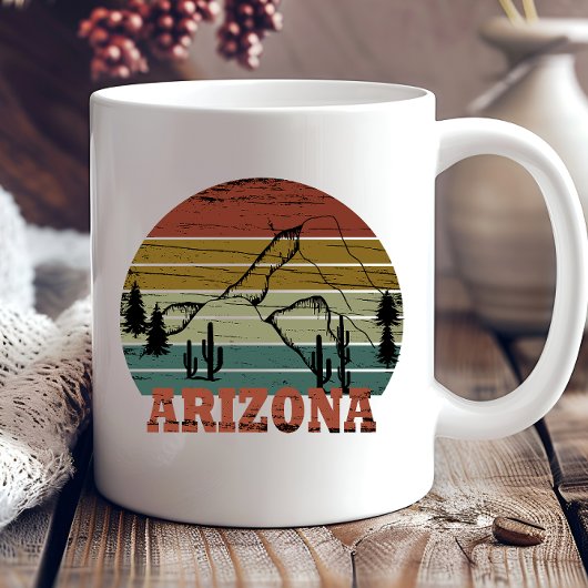 Arizona Sedona zonsondergang retro az Koffiemok