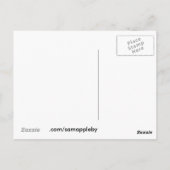 Arizona SHAME OVER JE Briefkaart (Achterkant)