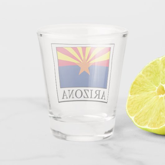Arizona Shot Glas (Achterkant)