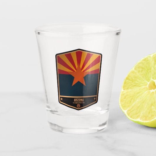 Arizona Shot Glas (Voorkant)