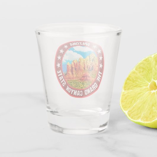 Arizona Shot Glas (Achterkant)
