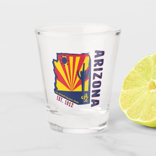 Arizona Shot Glass Glas (Voorkant)
