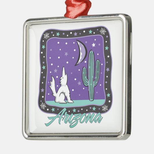 Arizona Silver Pendant Ornament (Links)