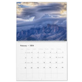 Arizona Skies grote kalender met twee pagina's (Feb 2026)