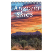 Arizona Skies kleine agenda met één pagina Kalender (Hoes)